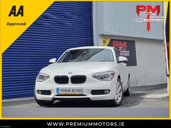BMW 1-Series Hatchback, Petrol, 2015, White