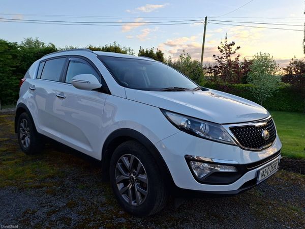 Kia Sportage SUV, Diesel, 2014, White