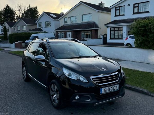Peugeot 2008 SUV, Petrol, 2016, Black