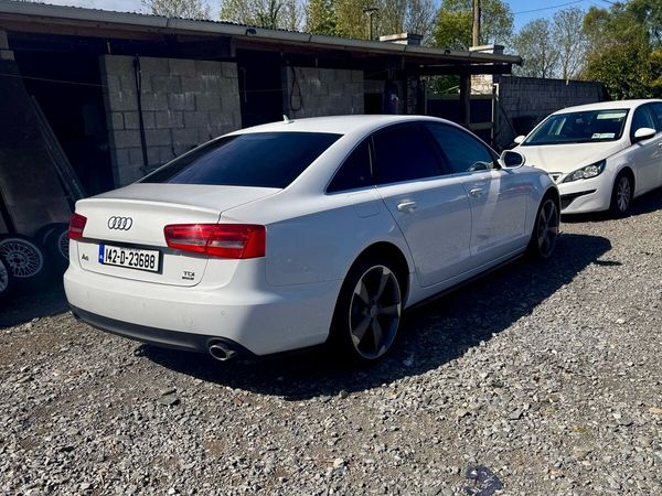Audi A6 Saloon, Diesel, 2014, White