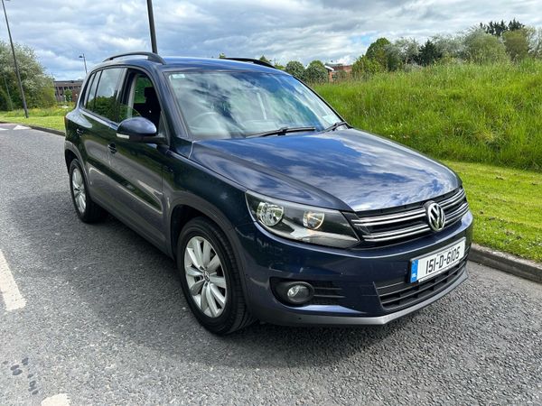 Volkswagen Tiguan SUV, Diesel, 2015, Blue