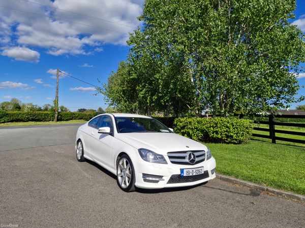 Mercedes-Benz C-Class Coupe, Diesel, 2015, White