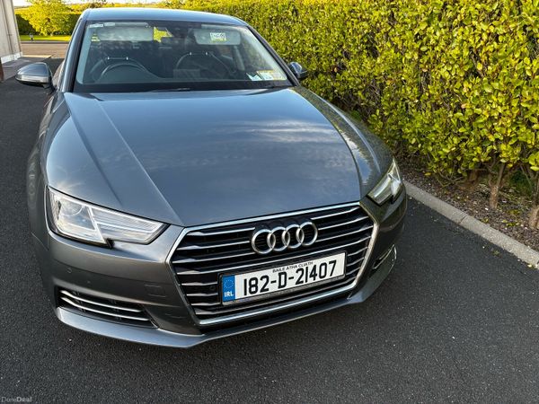 Audi A4 Saloon, Diesel, 2018, Grey