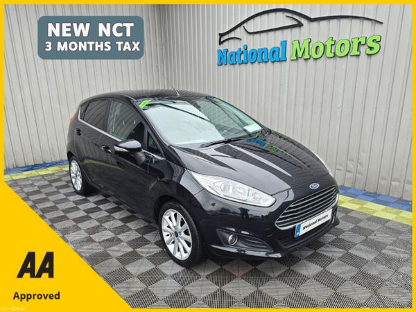 Ford Fiesta Hatchback, Petrol, 2016, Black