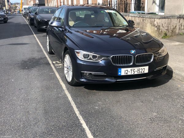 BMW 3-Series Saloon, Diesel, 2012, Blue