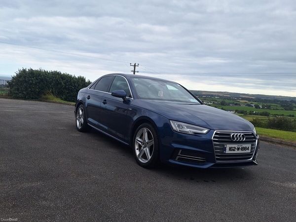 Audi A4 Saloon, Diesel, 2016, Blue
