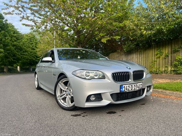 BMW 5-Series Saloon, Diesel, 2014, Silver