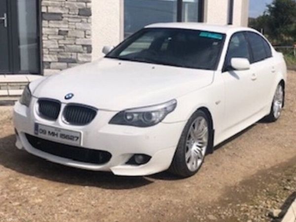 BMW 5-Series Saloon, Diesel, 2009, White