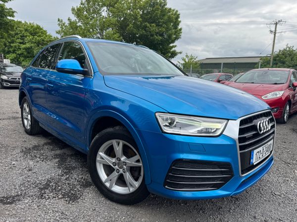 Audi Q3 SUV, Petrol, 2017, Blue