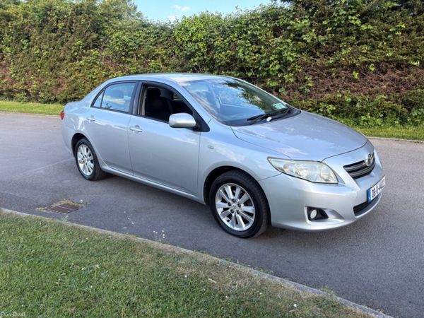 Toyota Corolla Saloon, Petrol, 2008, Silver