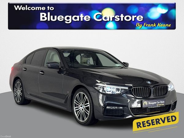 BMW 5-Series Saloon, Petrol Plug-in Hybrid, 2017, Grey