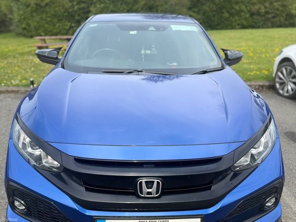 Honda Civic Hatchback, Petrol, 2019, Blue