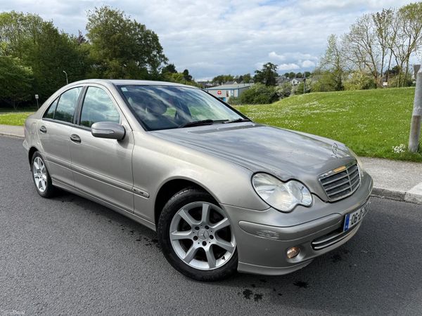 Mercedes-Benz C-Class Saloon, Petrol, 2006, Silver