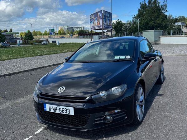 Volkswagen Scirocco Hatchback, Diesel, 2011, Black