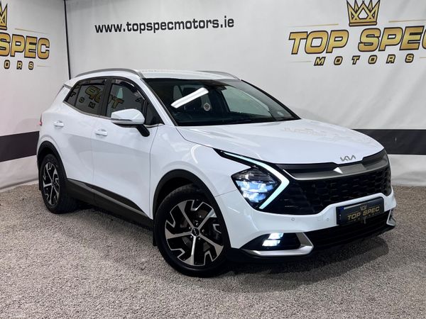 Kia Sportage SUV, Diesel Hybrid, 2023, White