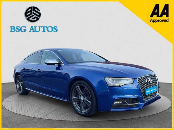 Audi S5 Saloon, Petrol, 2016, Blue