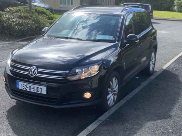 Volkswagen Tiguan SUV, Diesel, 2015, Black