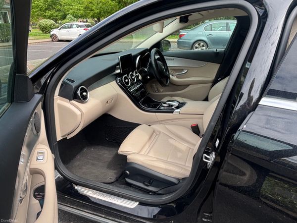 Mercedes-Benz C-Class Saloon, Petrol Plug-in Hybrid, 2016, Black