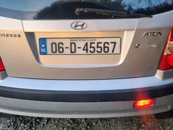 Hyundai Atos Hatchback, Petrol, 2006, Silver