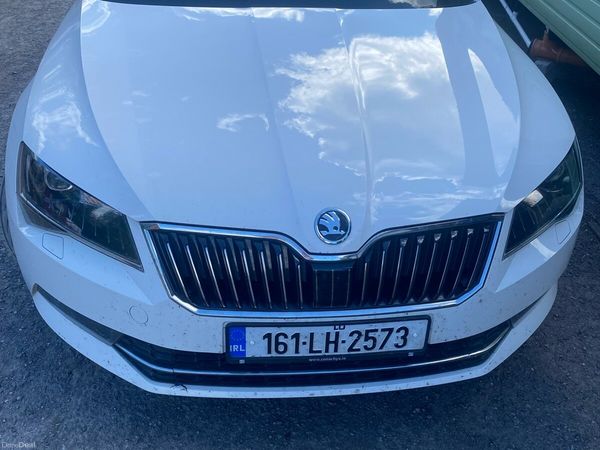 Skoda Superb Saloon, Diesel, 2016, White