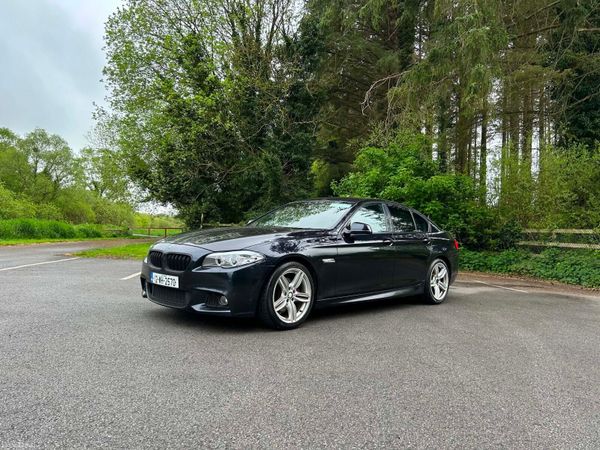 BMW 5-Series Saloon, Diesel, 2012, Black