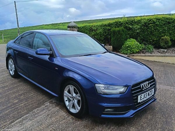 Audi A4 Saloon, Diesel, 2013, Blue