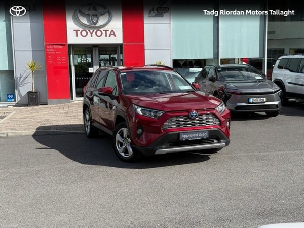 Toyota RAV4 SUV, Petrol Hybrid, 2019, Red