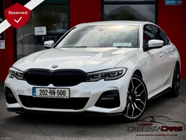 BMW 3-Series Saloon, Petrol Plug-in Hybrid, 2020, White