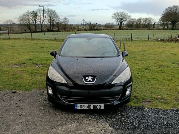 Peugeot 308 Hatchback, Diesel, 2008, Black