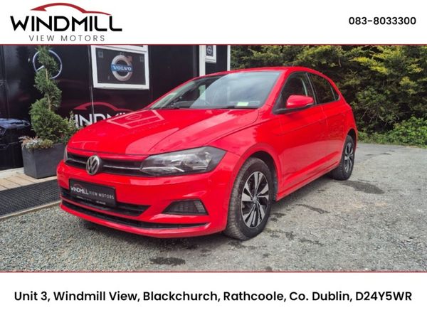 Volkswagen Polo Hatchback, Petrol, 2018, Red