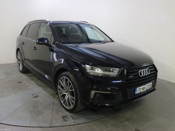 Audi Q7 SUV, Diesel Plug-in Hybrid, 2017, Blue