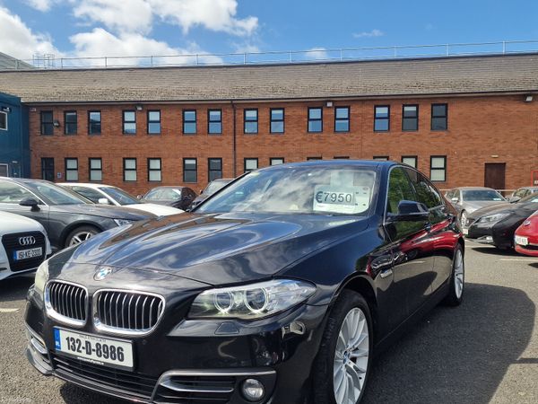 BMW 5-Series Saloon, Diesel, 2013, Black