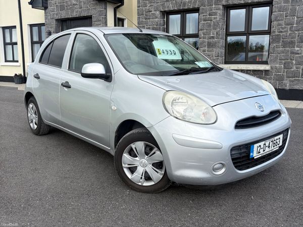Nissan March Hatchback, Petrol, 2012, Silver