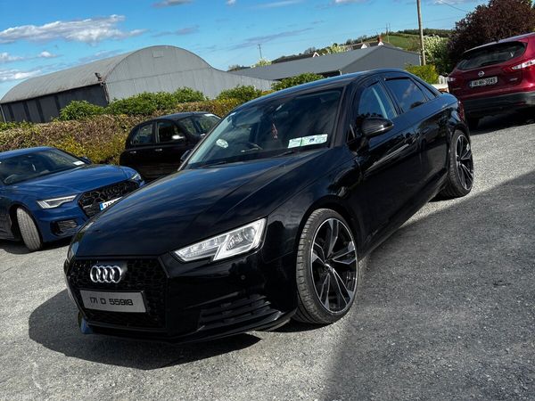 Audi A4 Saloon, Diesel, 2017, Black