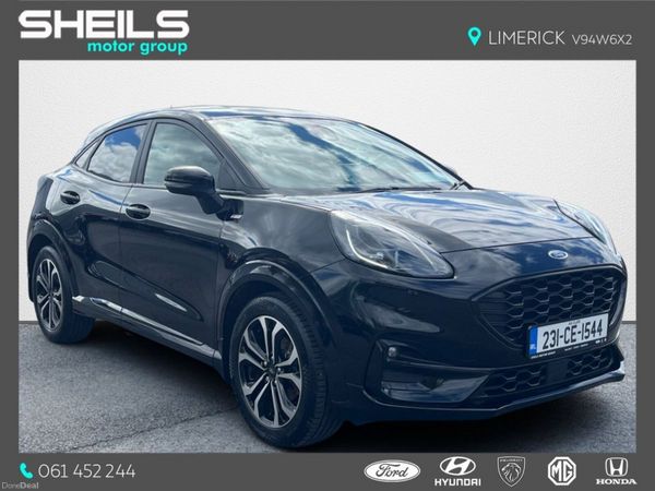 Ford Puma MPV, Petrol Hybrid, 2023, Black