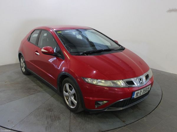 Honda Civic Hatchback, Petrol, 2010, Red