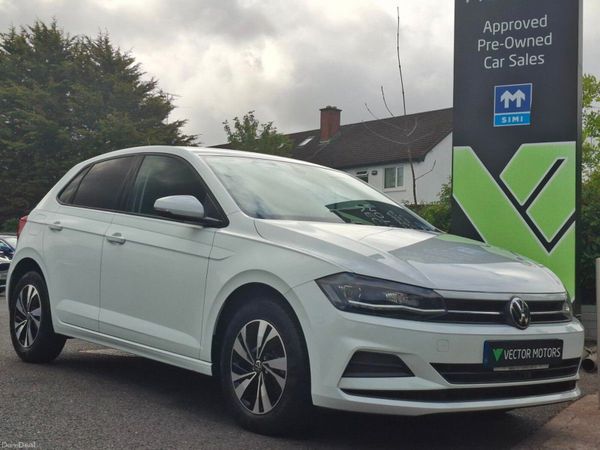Volkswagen Polo Hatchback, Petrol, 2021, White