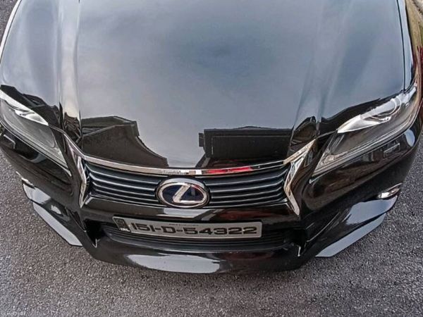 Lexus GS Saloon, Petrol Hybrid, 2015, Black
