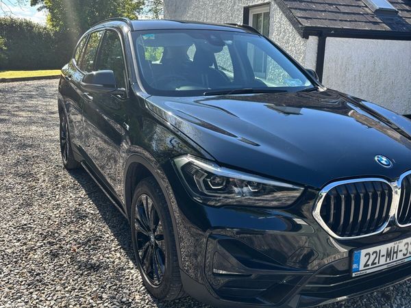 BMW X1 Estate, Petrol Plug-in Hybrid, 2022, Black