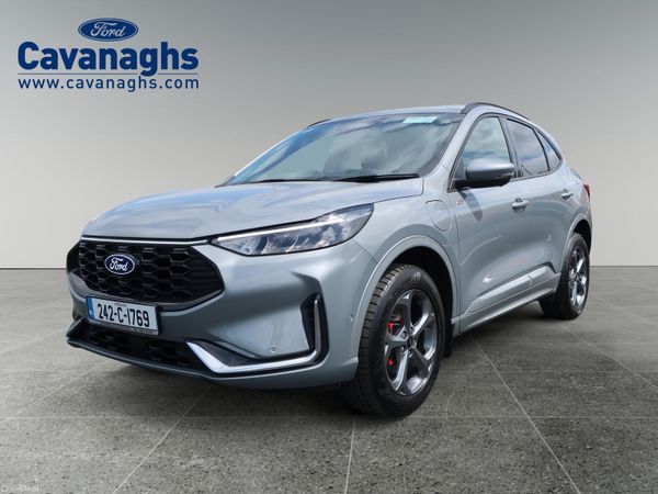 Ford Kuga SUV, Petrol Plug-in Hybrid, 2024, Grey