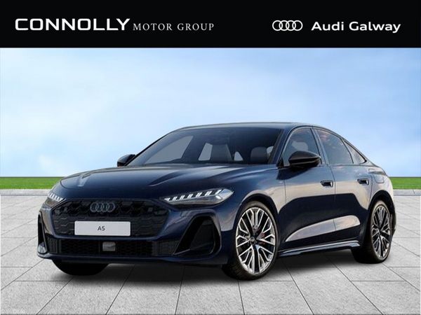 Audi A5 Saloon, Petrol Plug-in Hybrid, 2026, Blue