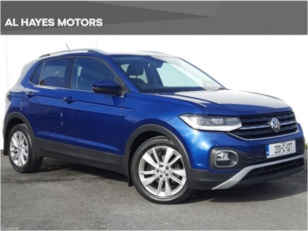 Volkswagen T-Cross SUV, Petrol, 2020, Blue