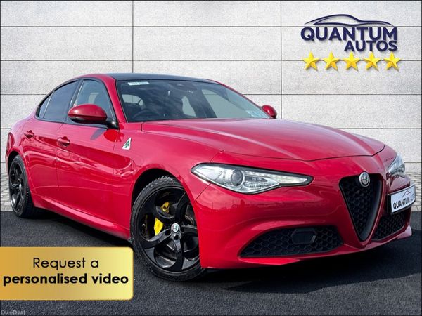Alfa Romeo Giulia Saloon, Diesel, 2018, Red