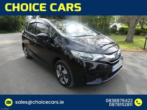 Honda Fit Hatchback, Petrol Hybrid, 2015, Black