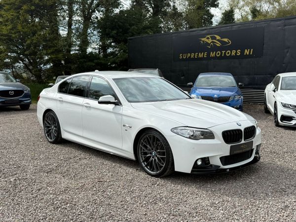 BMW 5-Series Saloon, Diesel, 2016, White