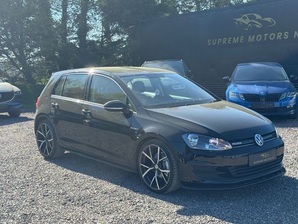 Volkswagen Golf Hatchback, Diesel, 2014, Black