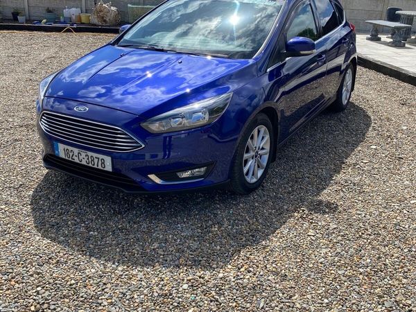 Ford Focus Hatchback, Diesel, 2018, Blue