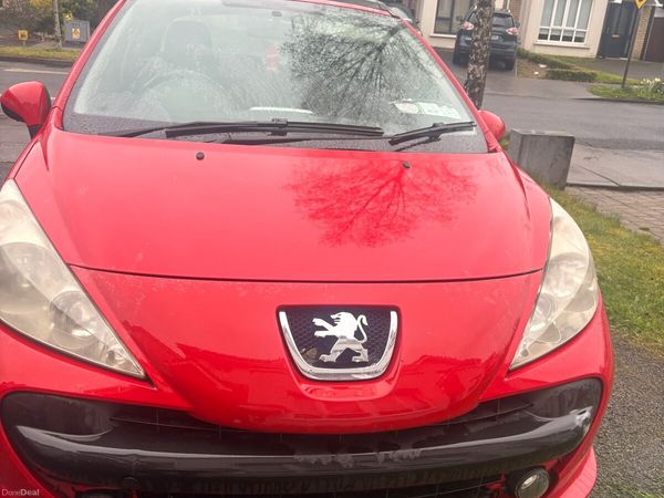 Peugeot 207 Hatchback, Petrol, 2007, Red