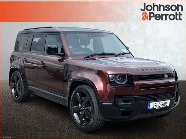 Land Rover Defender SUV, Petrol Plug-in Hybrid, 2025, Red