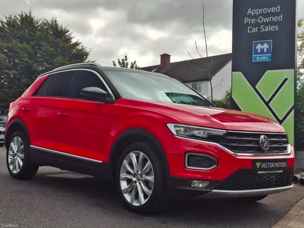 Volkswagen T-Roc SUV, Diesel, 2021, Red